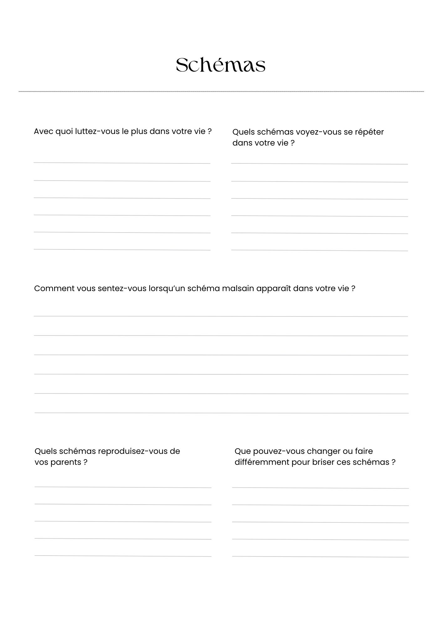 Cahier de travail de l'ombre – Image 4