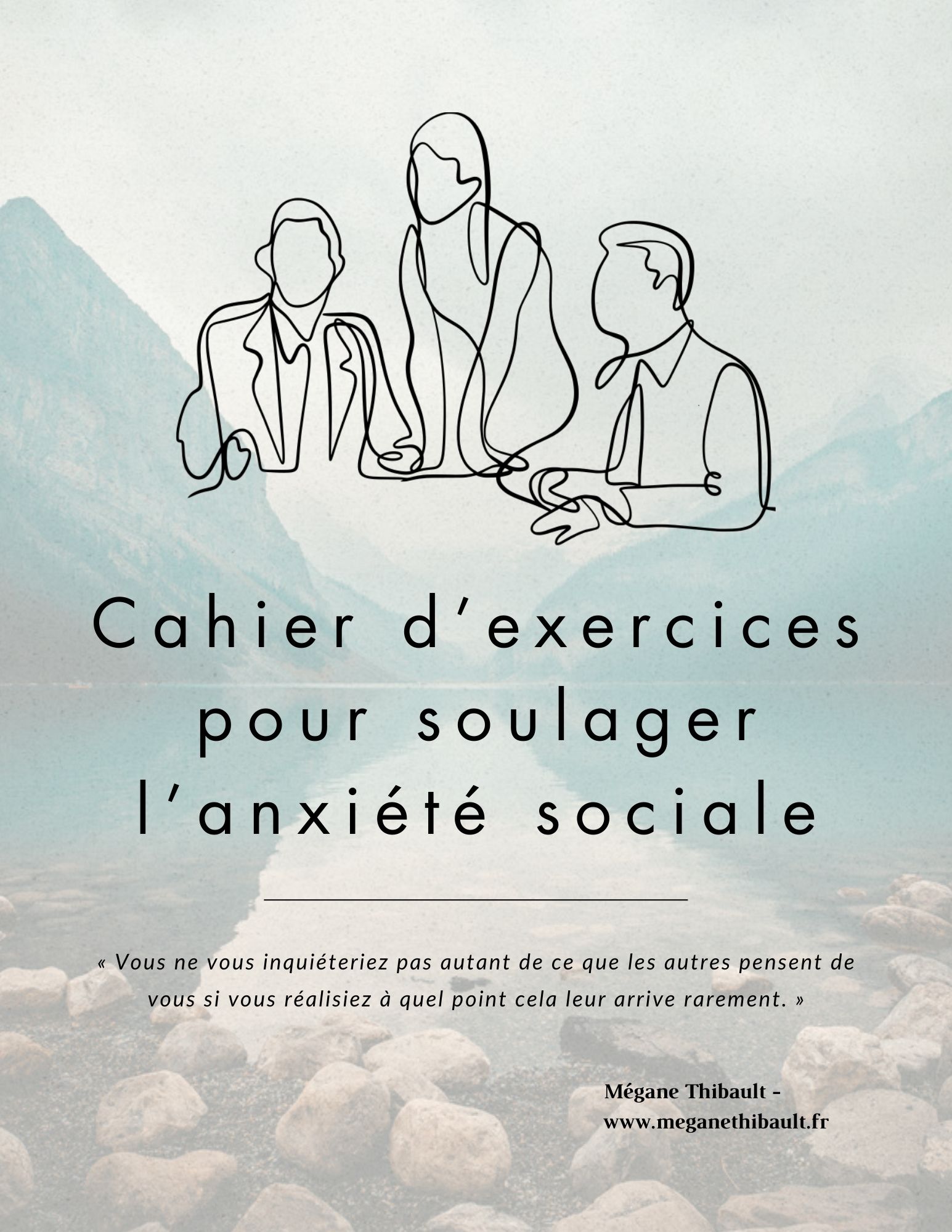 Cahier d'exercices pour soulager l'anxiété sociale