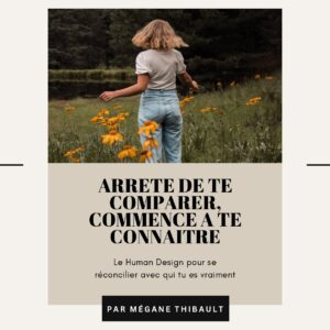 Arrête de te comparer, commence à te connaître